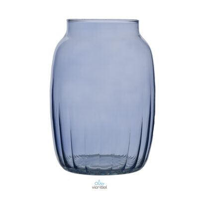 Florero BABILONIA 21 cm- Azul