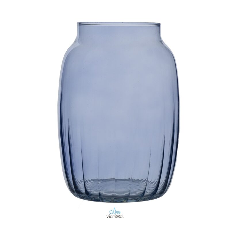 Florero BABILONIA 21 cm- Azul