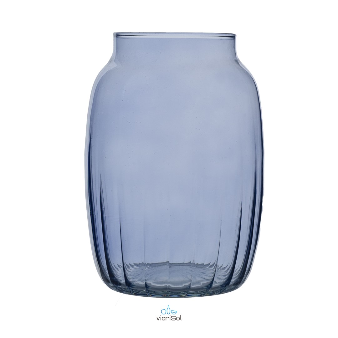 Florero BABILONIA 21 cm- Azul