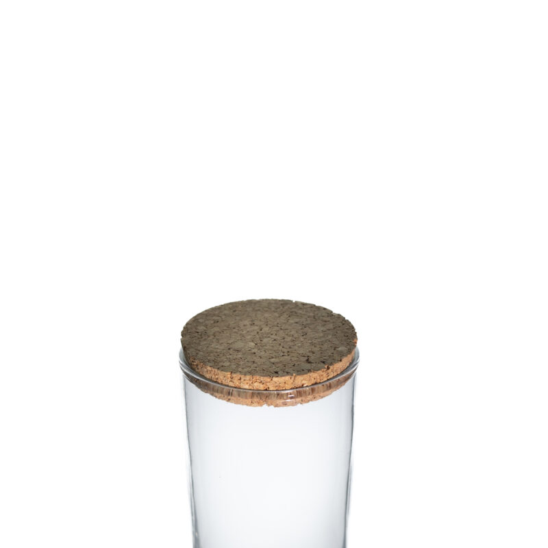 Mini Terrario CIL. H:13-D:6 cm- Tapa Corcho - Imagen 7