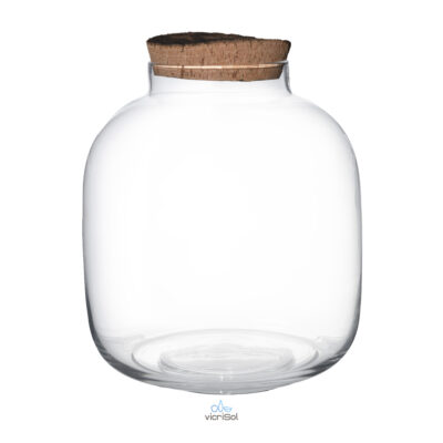 Terrario ISE 25 cm- Tapa de Corcho