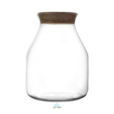 Terrario BERGEN 25 cm- Tapa Corcho