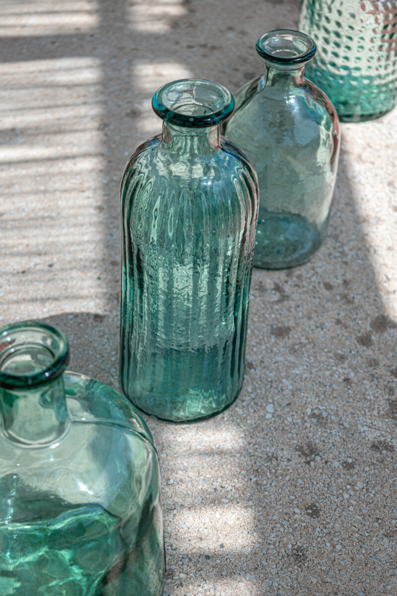 Botella BRUSELAS Rayas 20 cm - Reciclado - Imagen 4