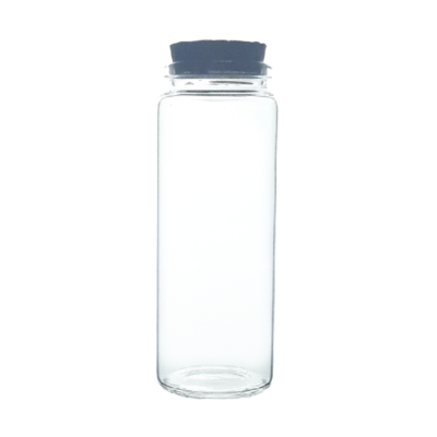 MINI TERRARIO Botella Cil 12 cm - Tapa Corcho