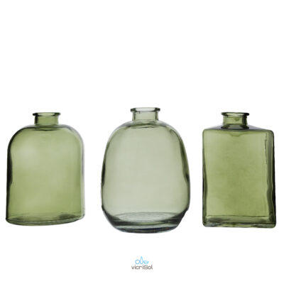 BOTELLAS 12 CM VERDE