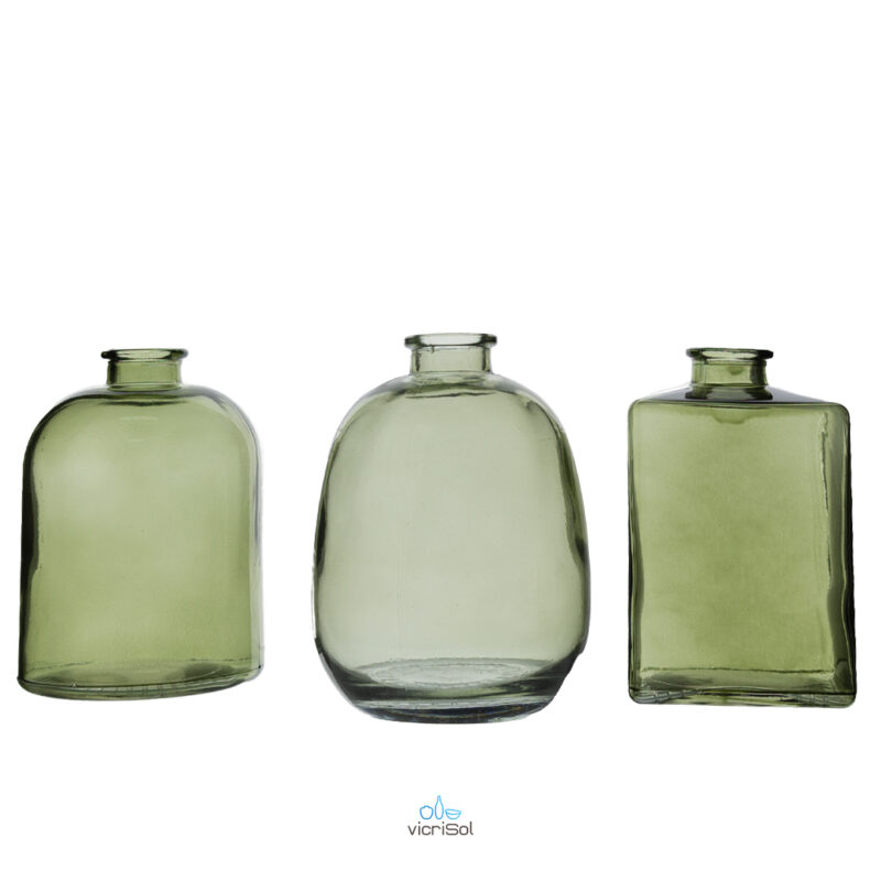 BOTELLAS 12 CM VERDE