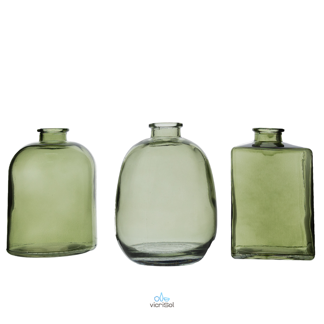 BOTELLAS 12 CM VERDE