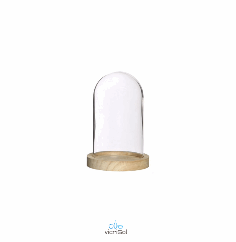 CUPULA 15x10 cm- Base Madera
