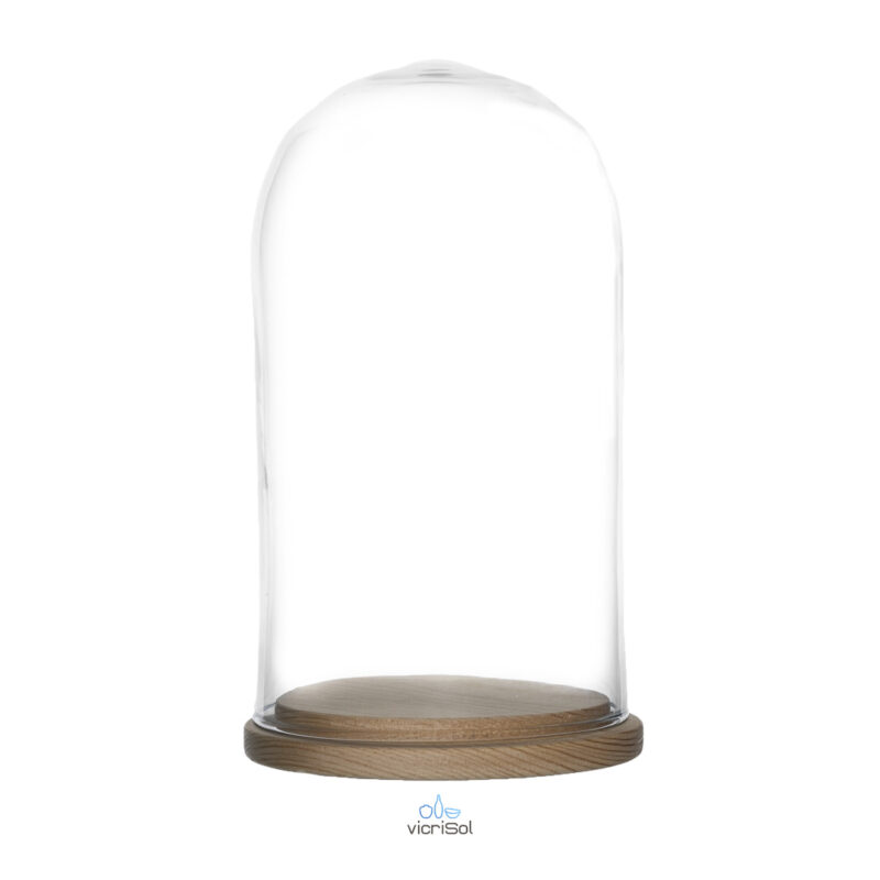 Cúpula 20x10 cm- Base Madera