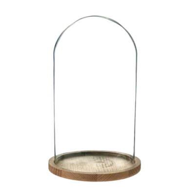 CÚPULA 30x15 BASE MADERA--