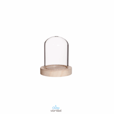 CUPULA 8x6 cm- Base Madera