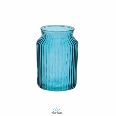 Florero Praga 17 cm - azul