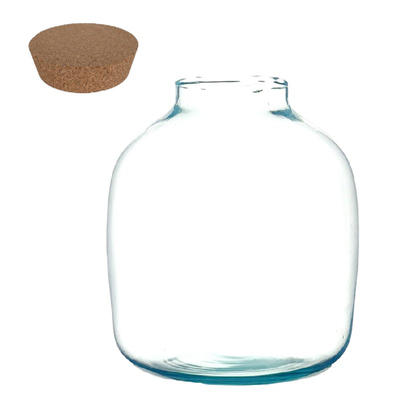 Terrario ISE 25 cm- Tapa Corcho