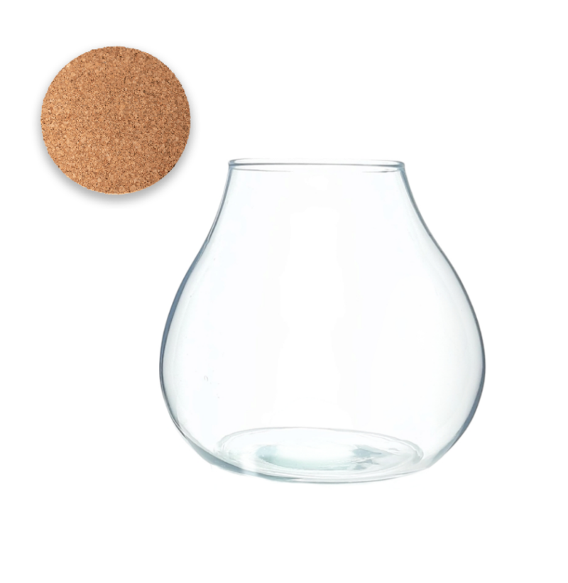 Terrario SENS 17cm- Tapa corcho