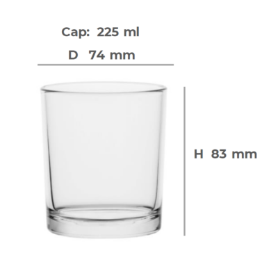 Vaso nº53 225 ml