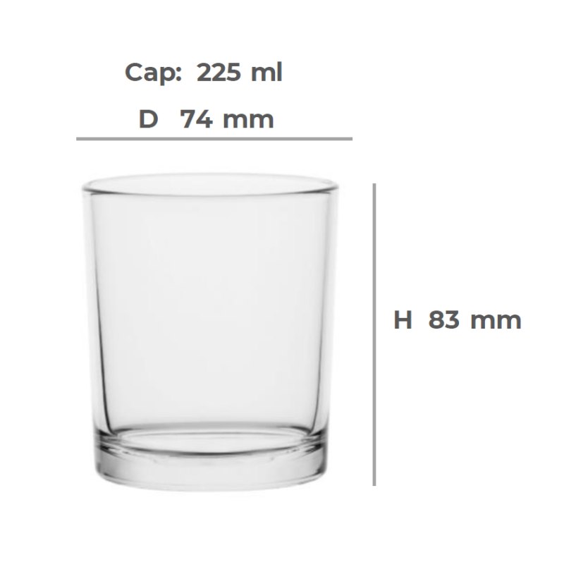 Vaso nº53 225 ml