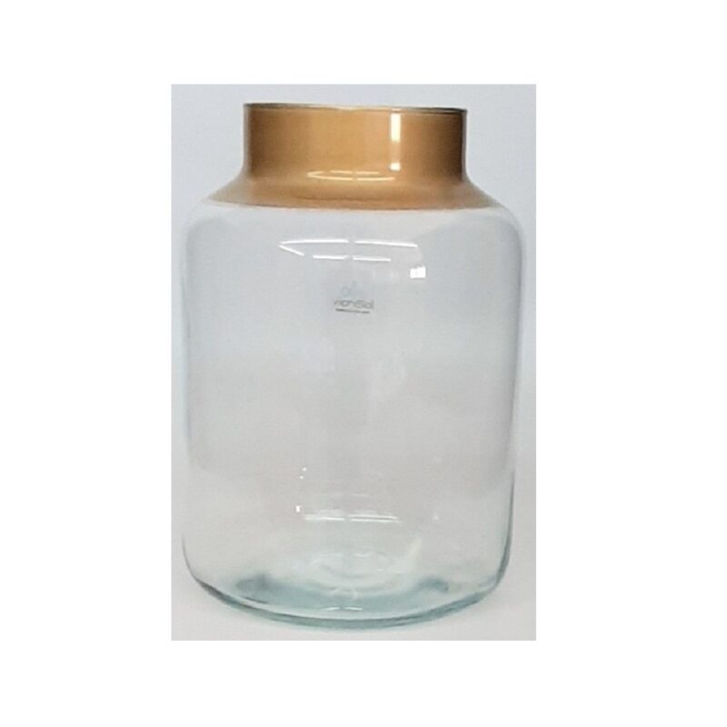 Terrario Speedy 25 cm- Borde Dorado